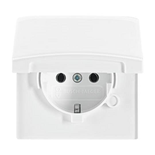 Busch-Jaeger Schutzkontakt-Steckdosen-Einsatz Schuko Typ F Unterputz mit