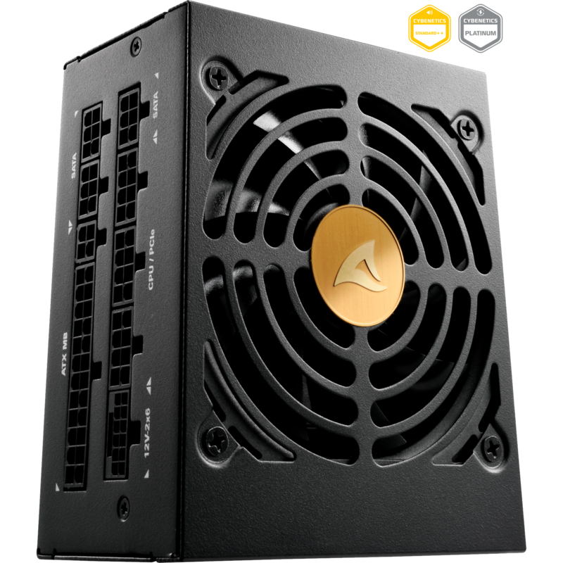 Sharkoon Rebel P20 SFX 1000W PC-Netzteil, schwarz, 1x 12 Pin High Power