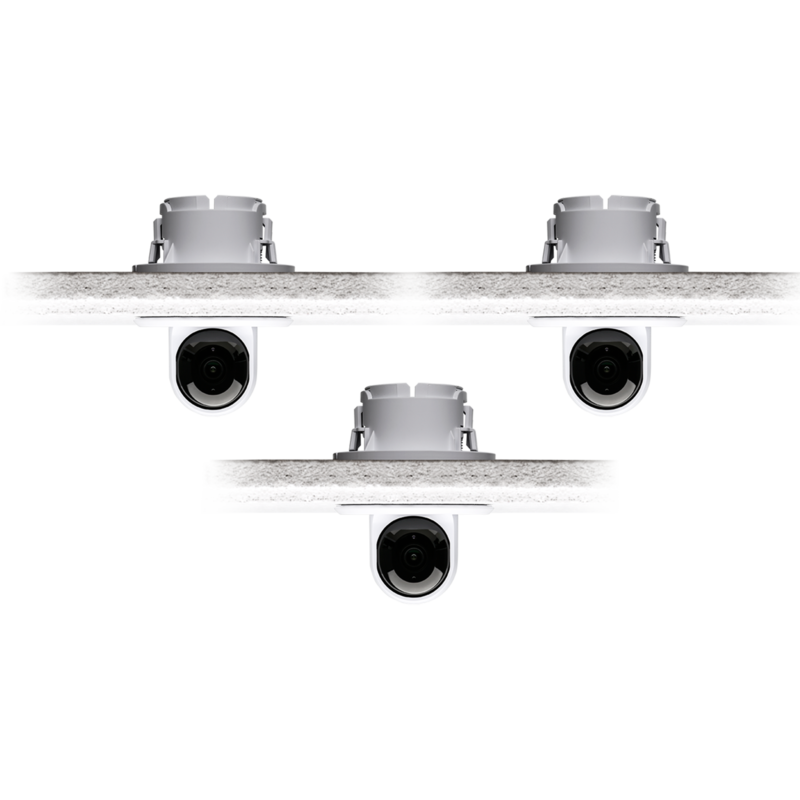 Ubiquiti UniFi G3 Flex-Kamera-Deckenhalterung, weiß, 3er-Pack