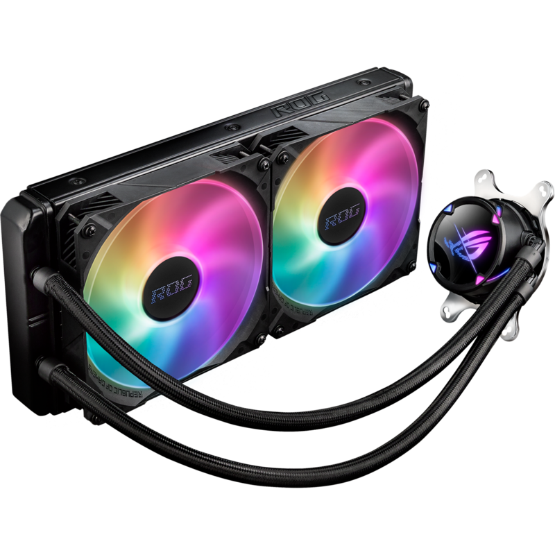 ASUS ROG STRIX LC II 280mm ARGB Wasserkühlung, schwarz