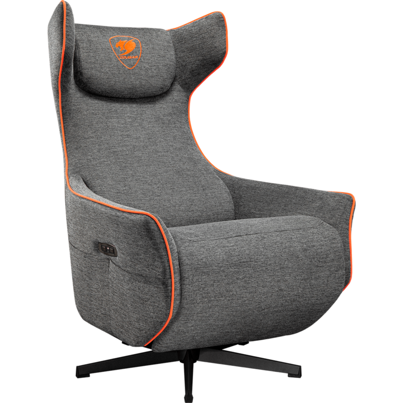 Cougar Gaming-Sofa Magus Gray Gaming-Stuhl, grau/orange
