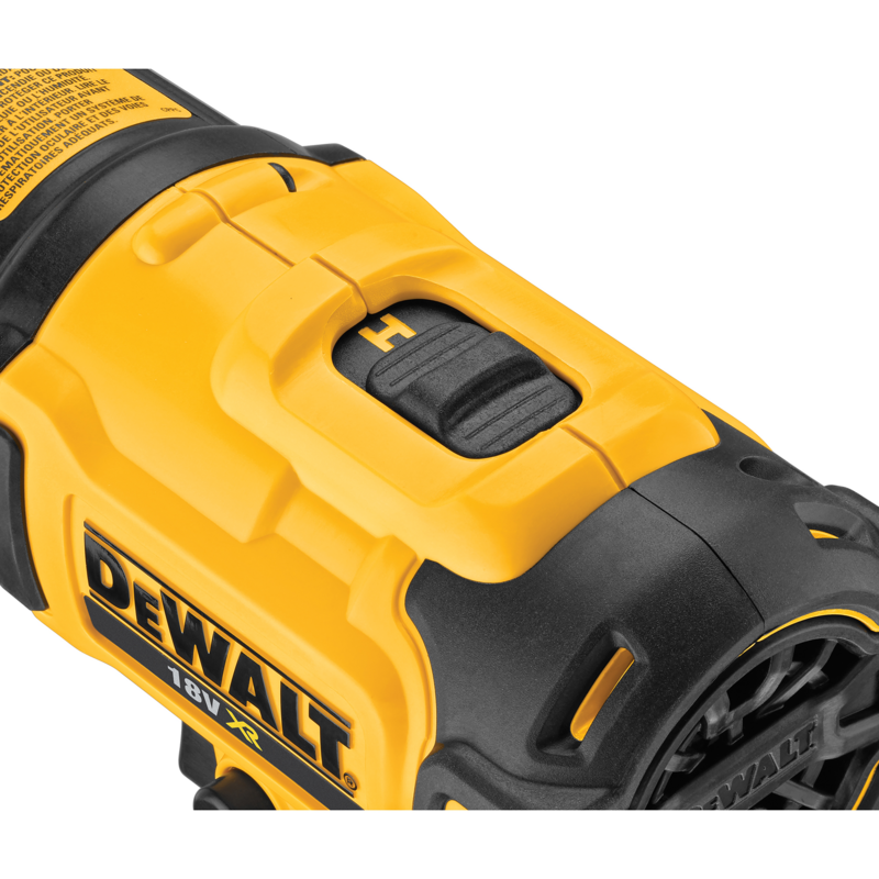 DEWALT Akku-Heißluftgebläse DCE530N-XJ, 18Volt, gelb/schwarz, ohne Akku und