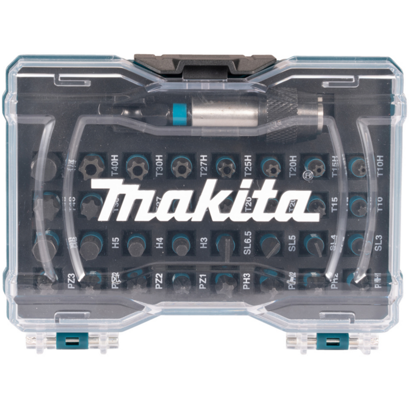 Makita Bit-Satz Impact Black E-12441, 33-teilig, blau, 1/4", für Schlagschrauber