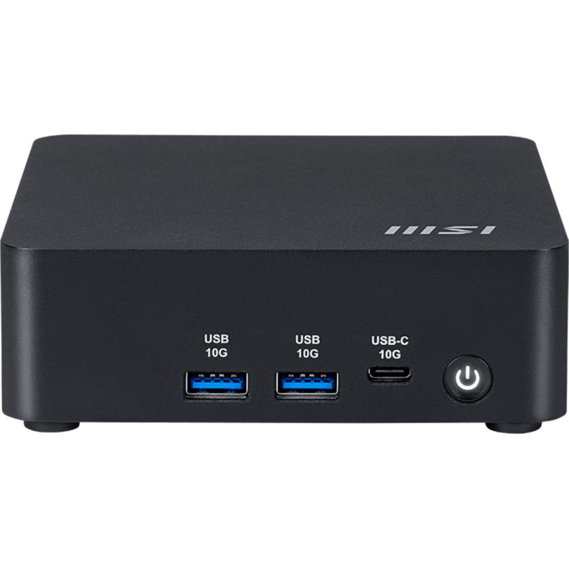 MSI Cubi NUC AI 1UMG-018BEU Barebone, schwarz, ohne Betriebssystem