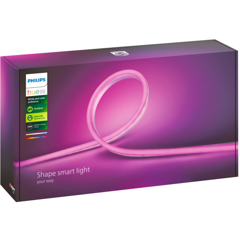 Philips HUE White & Color Ambiance Outdoor Lightstrip 5 Meter LED-Streifen