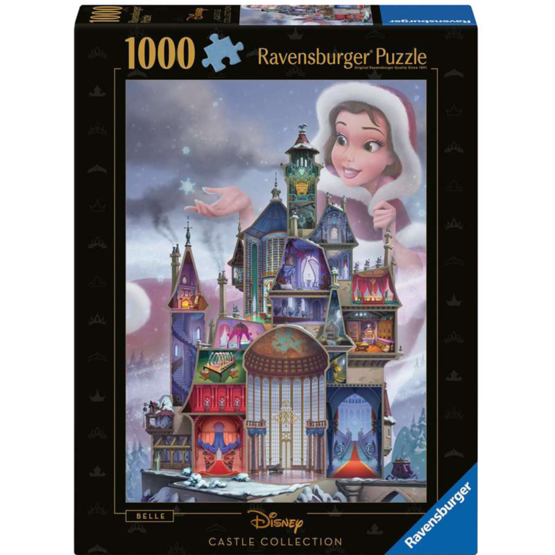 Ravensburger Puzzle Disney Castle Collection: Belle, 1000 Teile