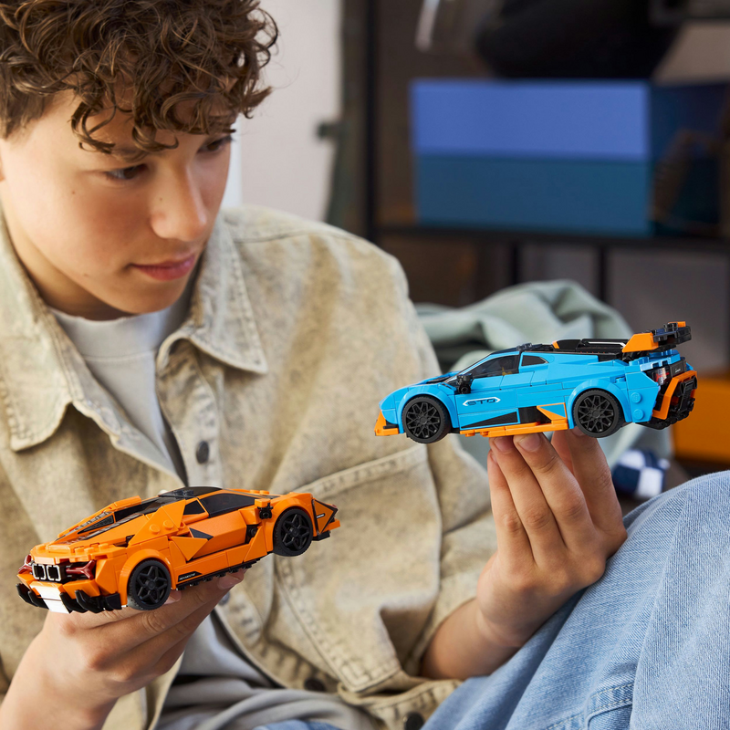 LEGO Speed Champions Lamborghini Revuelto und Huracán STO Konstruktionsspielzeug