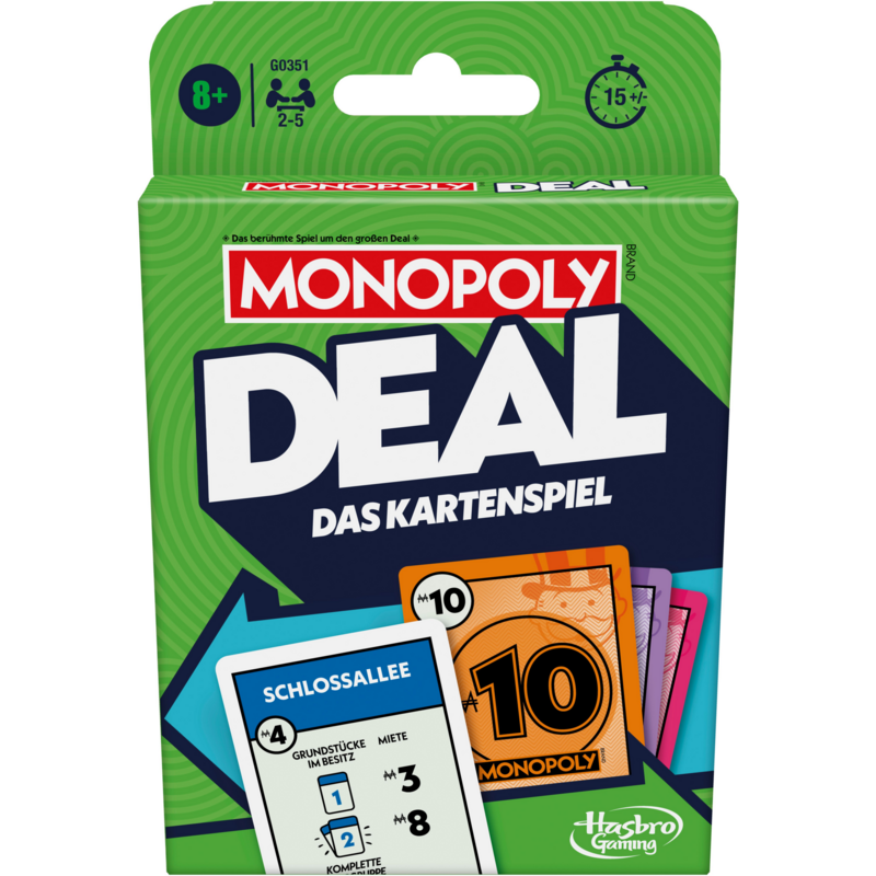 Hasbro Monopoly Deal Kartenspiel
