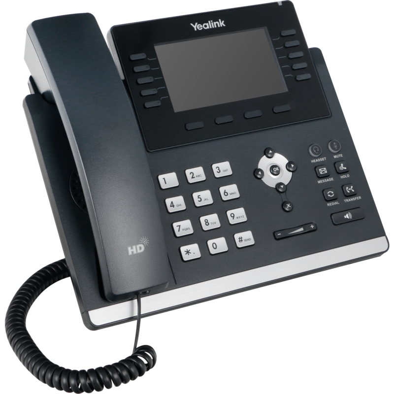 Yealink SIP-T46U VoIP-Telefon, schwarz
