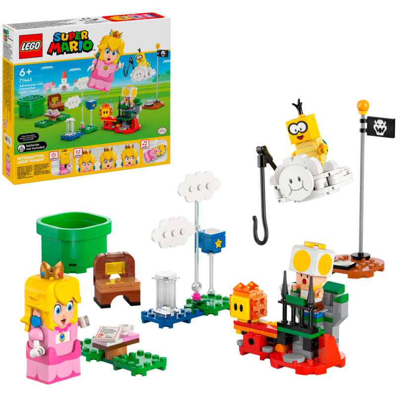 LEGO Super Mario Abenteuer mit der interaktiven LEGO Peach