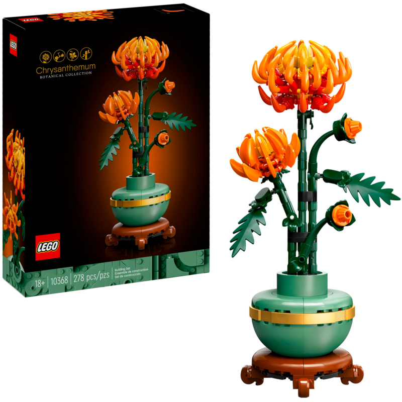 LEGO Icons Chrysantheme Konstruktionsspielzeug