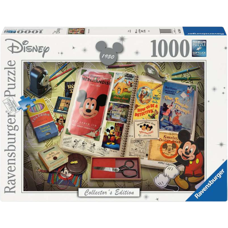 Ravensburger Puzzle Disney Collector's Edition - 1950 Mickey Anniversary, 1000