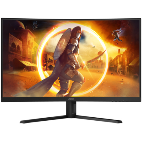 AOC CQ32G4VE Generalüberholt Gaming-Monitor, schwarz/grau, QHD, Fast VA, Curved, Generalüberholt