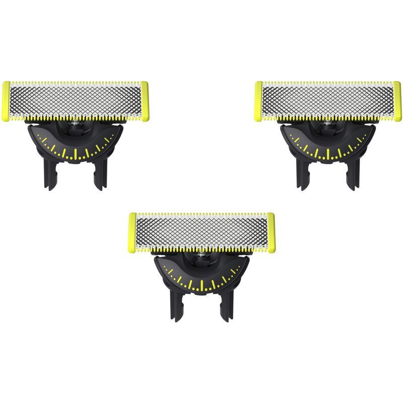 Philips OneBlade 360 QP430/50 Klinge, silber/hellgrün, 3 Stück