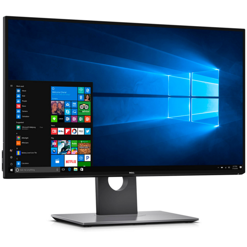 Dell UltraSharp U2717D Generalüberholt LED-Monitor, schwarz/silber, QHD, IPS, Generalüberholt