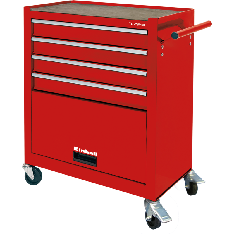 EINHELL Werkstattwagen TC-TW 100 Werkzeugwagen, rot