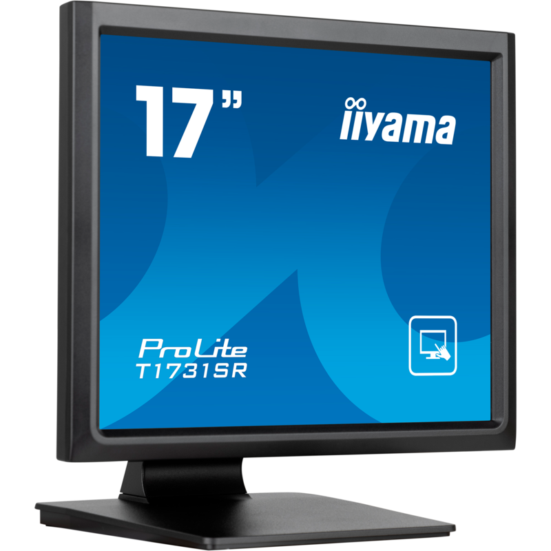 iiyama ProLite T1731SR-B1S LED-Monitor, schwarz (matt), SXGA, TN, Touchscreen