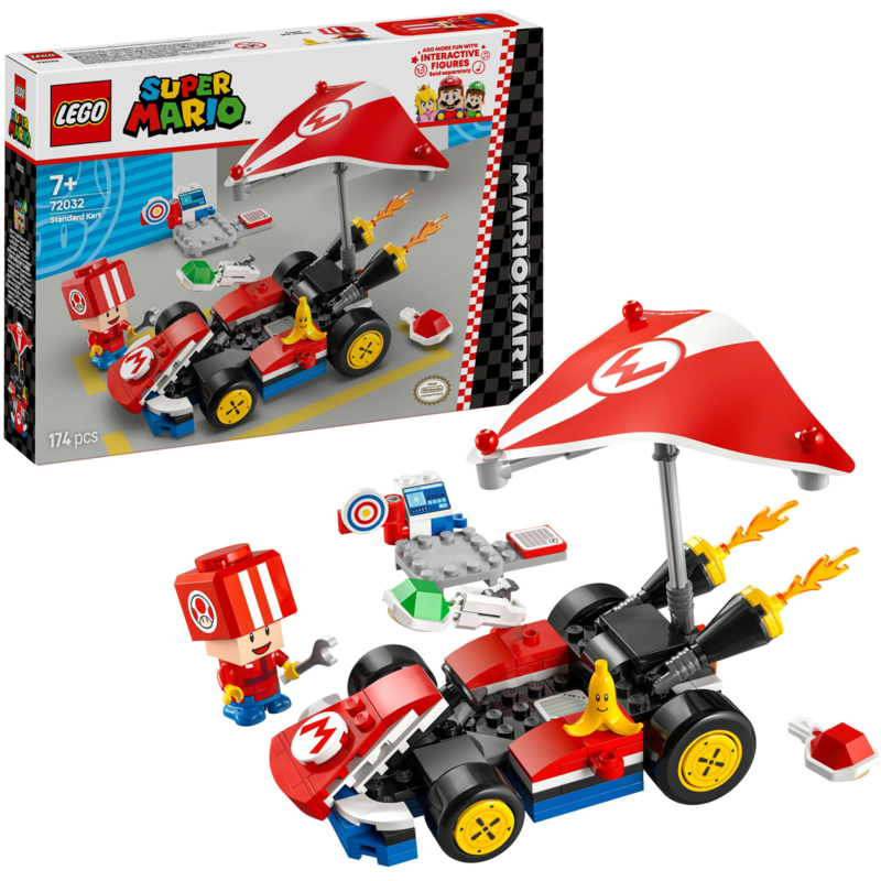 LEGO Super Mario - Mario Kart: Standard-Kart Konstruktionsspielzeug
