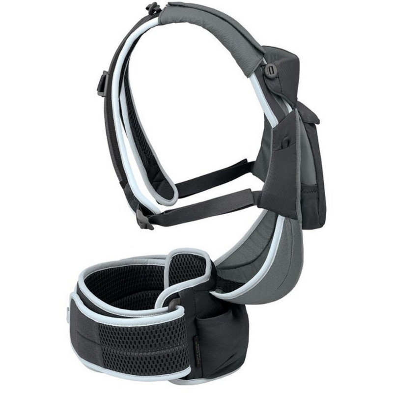 Osprey Poco Soft Kindertrage Rucksack, schwarz/grau