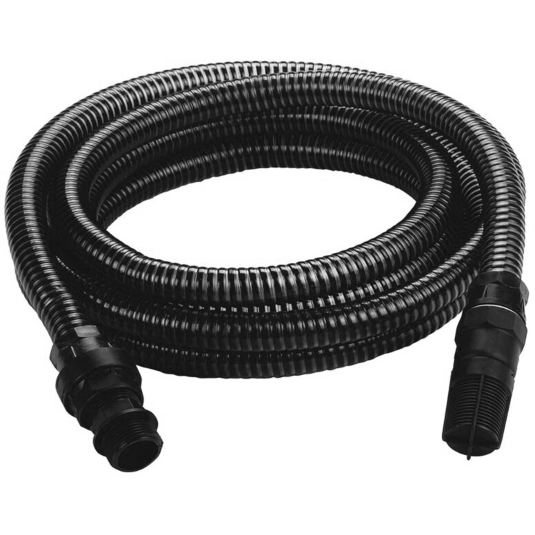 EINHELL Pumpen-Saugschlauch Kunststoff Schlauch, schwarz, 4 Meter