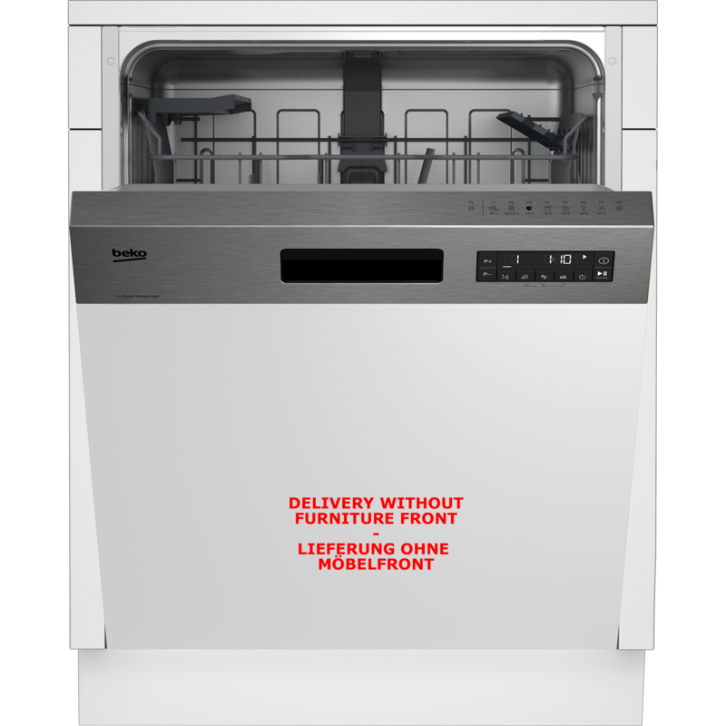 BEKO DSN16440X Spülmaschine, edelstahl (gebürstet), 60 cm