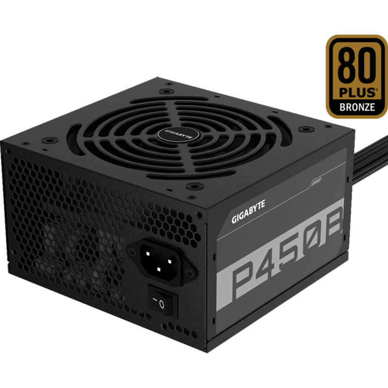 GIGABYTE GP-P450B PC-Netzteil, schwarz, 2x PCIe