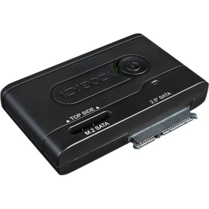 Icy Dock Adapter MB031U-1SMB Einbaurahmen, schwarz, USB-C