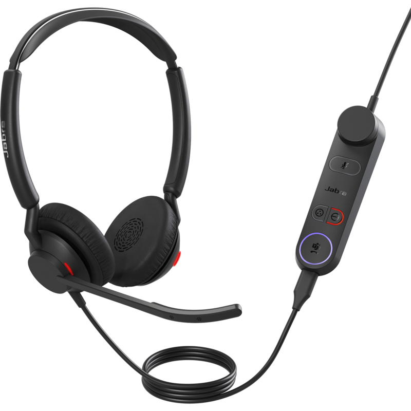 Jabra Engage 50 II Link Headset, schwarz, Stereo, USB-C, MS
