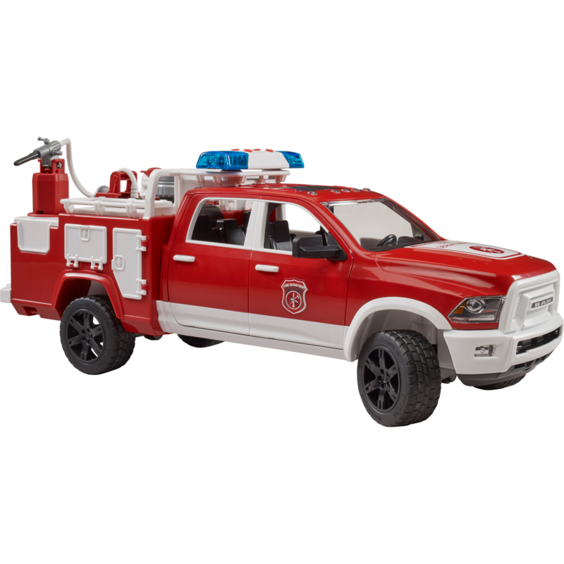 bruder RAM 2500 Feuerwehreinsatzwagen mit Licht und Sound Modellfahrzeug