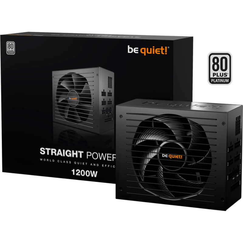 be quiet! Straight Power 12 Platinum 1200W ATX3.1 PC-Netzteil, schwarz, 2x