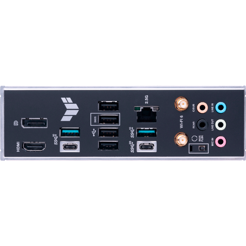 ASUS TUF GAMING B650-PLUS WIFI Mainboard, schwarz/hellorange, Gebraucht