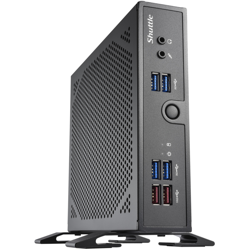 Shuttle XPC slim DS50U3 Barebone, schwarz, ohne Betriebssystem