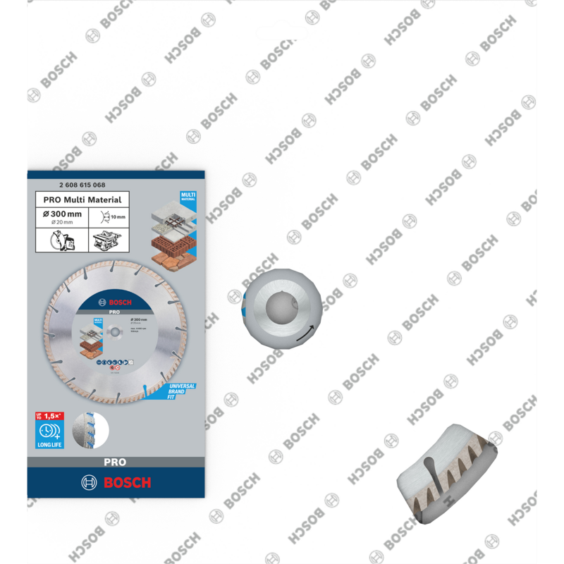 Bosch Professional PRO Multi Material Diamant-Trennscheibe, Ø 300mm, Bohrung