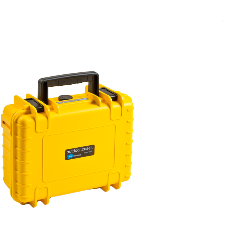 B&W outdoor.case Typ 1000 RPD Koffer, gelb