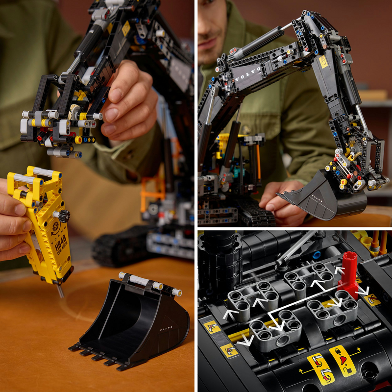 LEGO Technic Volvo EC500 Hybrid Bagger Konstruktionsspielzeug