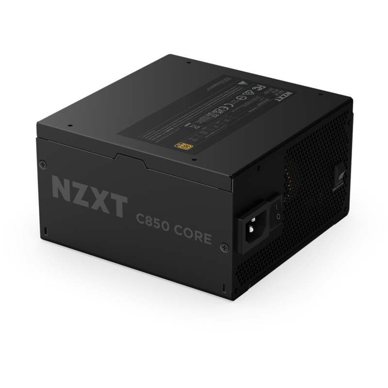NZXT C850 GOLD CORE PC-Netzteil, schwarz, 1x 12-Pin High Power GPU, 3x PCIe