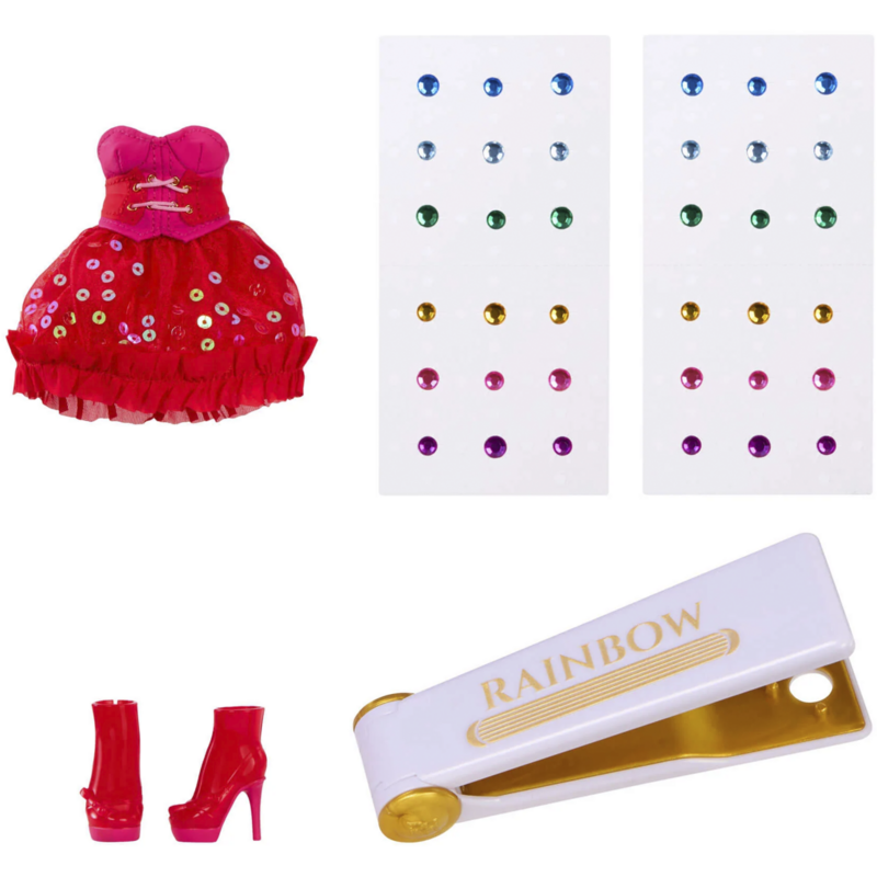 MGA Entertainment Rainbow High Be Dazzling Fashion Dolls - Vivienne Rouge Puppe