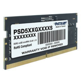 Patriot SO-DIMM 16 GB DDR5-4800 Arbeitsspeicher, schwarz