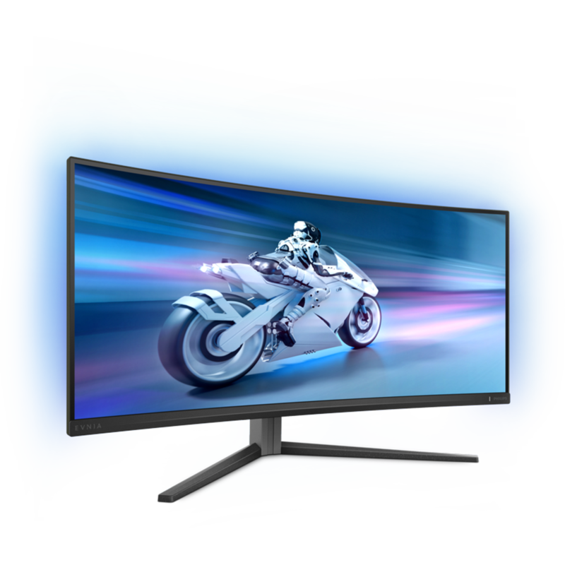 Philips Evnia 34M2C6500 Gaming-Monitor, anthrazit, OLED, HDMI, DisplayPort, HDR