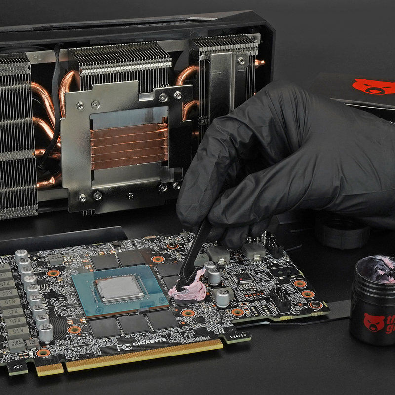 Thermal Grizzly Putty Basic 100g Wärmeleitpads, rosa