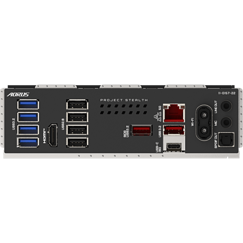 GIGABYTE B850 AORUS STEALTH Mainboard, schwarz