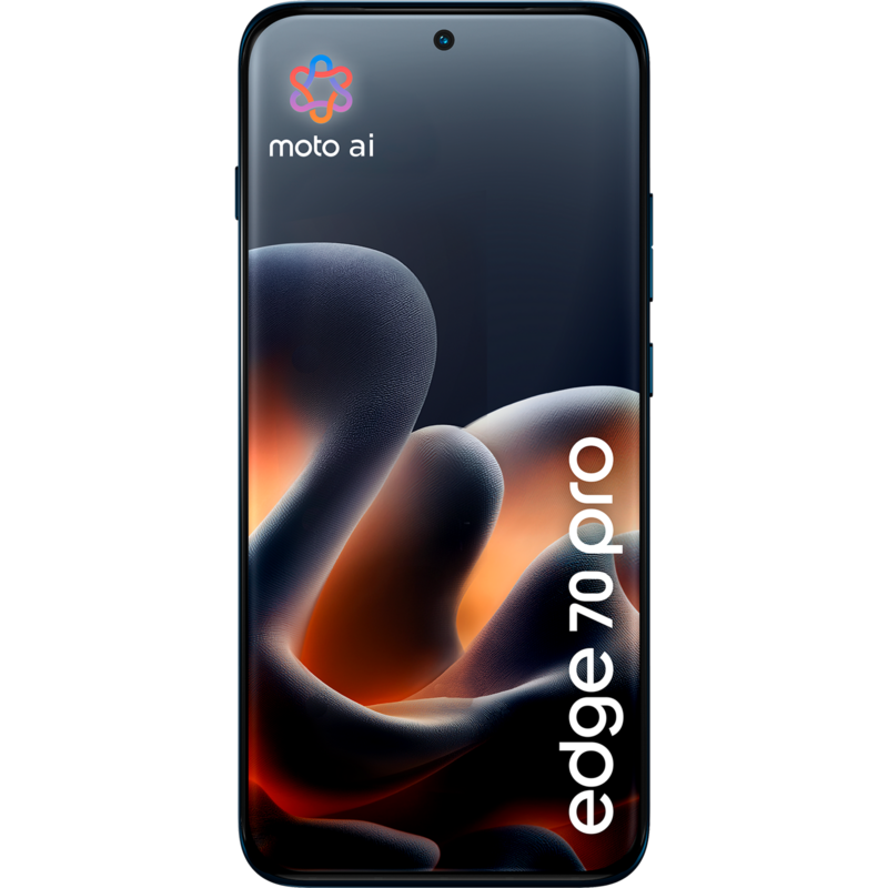 Motorola edge 70 Pro 256GB Handy, dunkelblau, Titan, Android