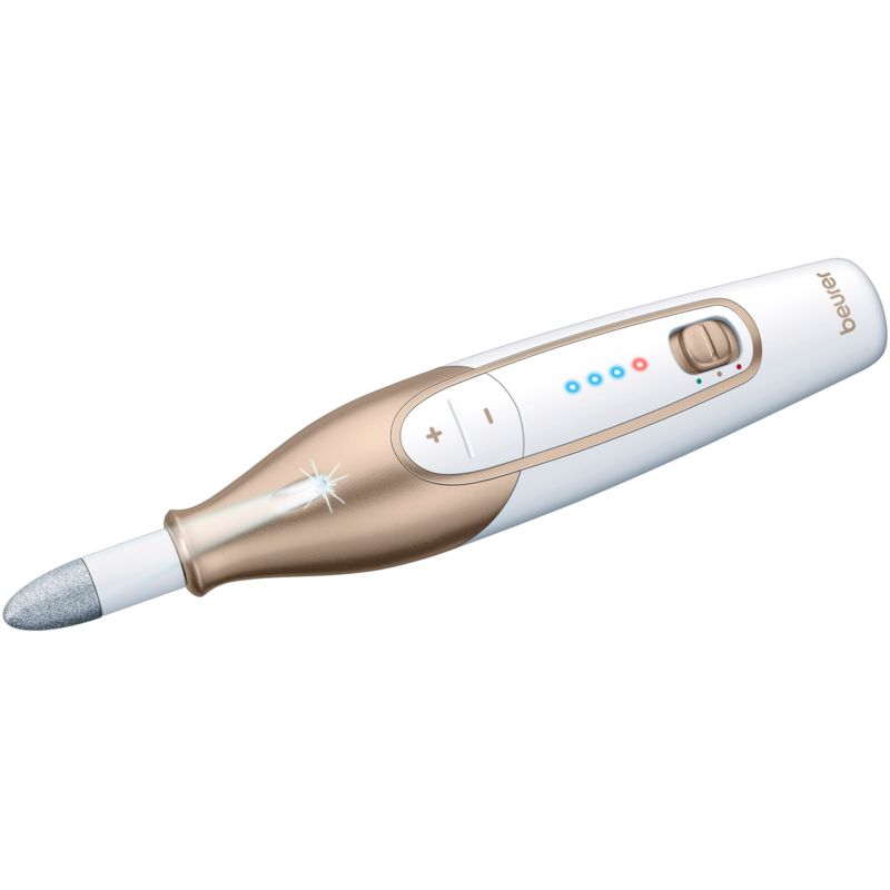 Beurer MP 64 Maniküre-/Pediküre-Set Nagelpflege, weiß/gold