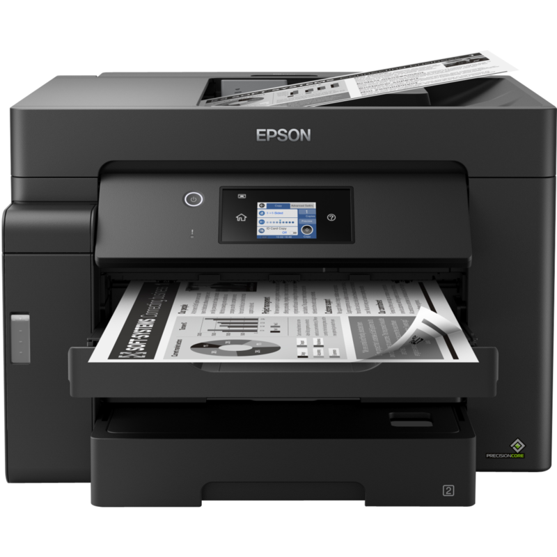 Epson EcoTank ET-M16600 Multifunktionsdrucker, schwarz, USB, LAN, WLAN, Scan