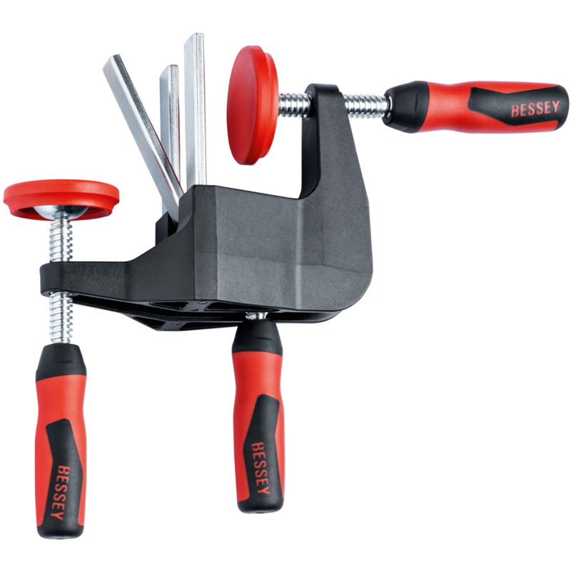 BESSEY Türfutter-Richtzwinge TFM-2K Zwinge, schwarz/rot, 35 / 70
