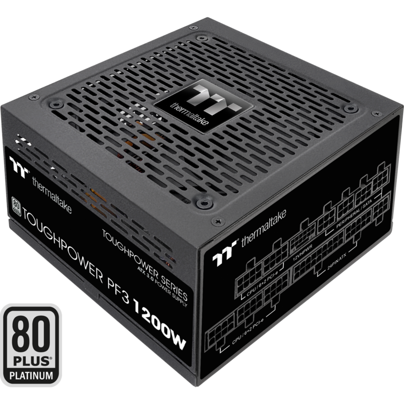 Thermaltake Toughpower PF3 1200W PC-Netzteil, schwarz, 1x 12-Pin High Power GPU