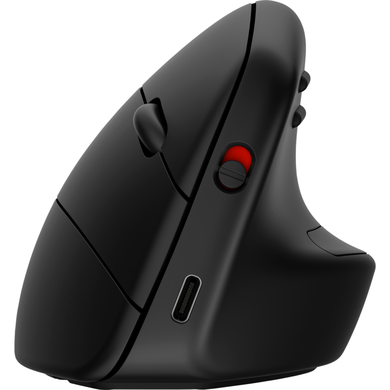 HP 920 Ergonomische Wireless-Maus, schwarz