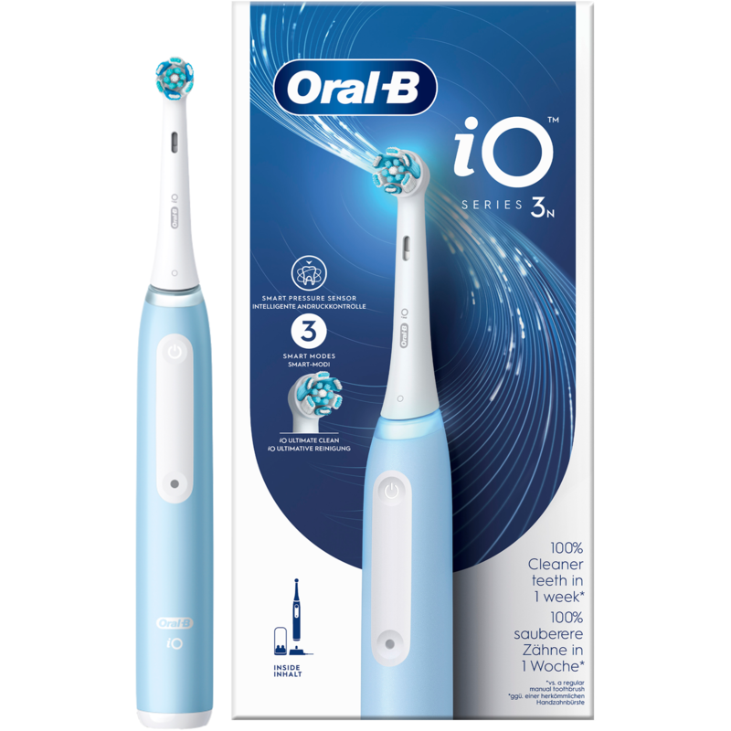 Oral-B Oral-B iO Series 3N Elektrische Zahnbürste, blau, Ice Blue