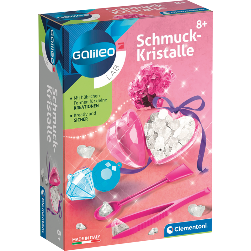 Clementoni Schmuck-Kristalle Experimentierkasten
