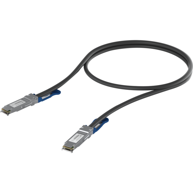 Ubiquiti 100G DAC-QSFP28 Kabel, schwarz, 0,5 Meter